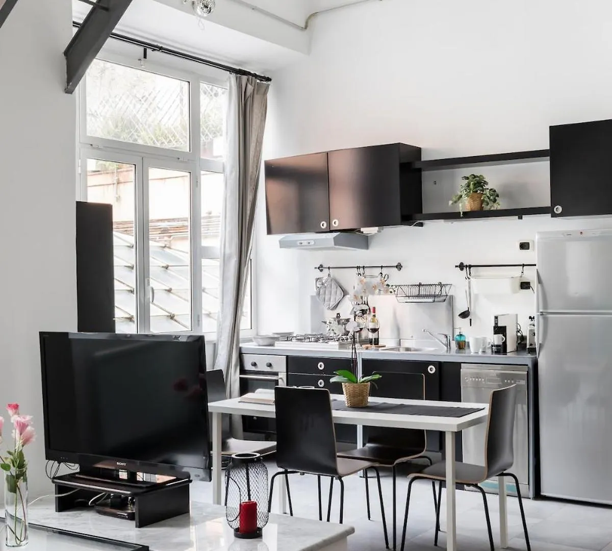 Trevi Fountain Modern Loft Apartment Roma